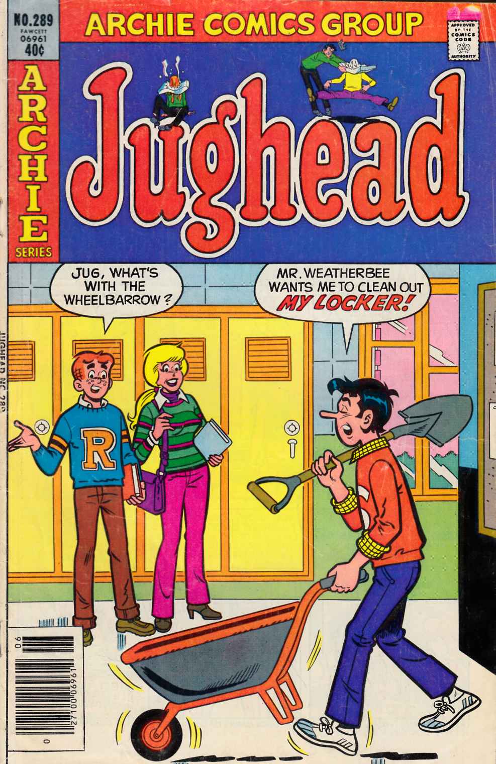 Jughead #289 Very Good (4.0) [Archie Comic] THUMBNAIL