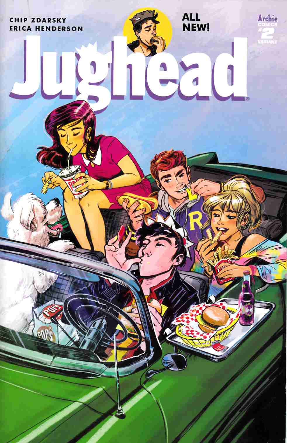 Jughead #2 Cover B- Fish [Archie Comic] LARGE
