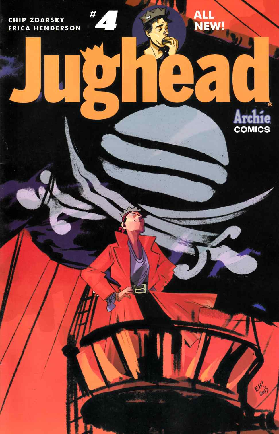 Jughead #4 Cover A- Henderson [Archie Comic] LARGE