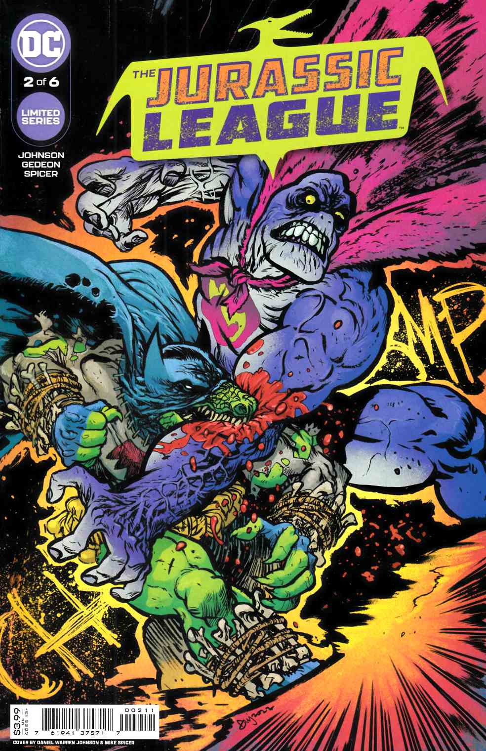 Jurassic League #2 Near Mint (9.4) [DC Comic] LARGE