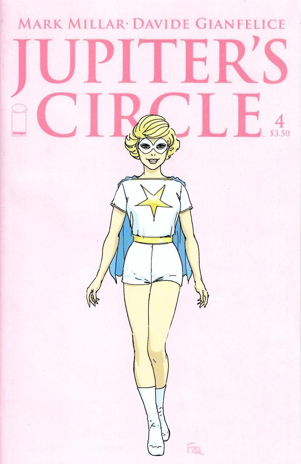 Jupiters Circle #4 Cover B- Quitely Character Design Cover [Image Comic] LARGE
