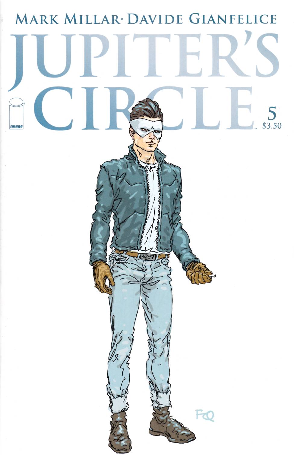 Jupiters Circle #5 Cover B- Quitely Character Design [Image Comic] LARGE