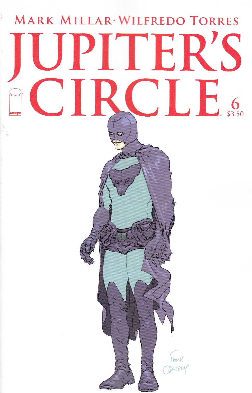 Jupiters Circle #6 Cover B- Quitely Sketch [Image Comic] LARGE