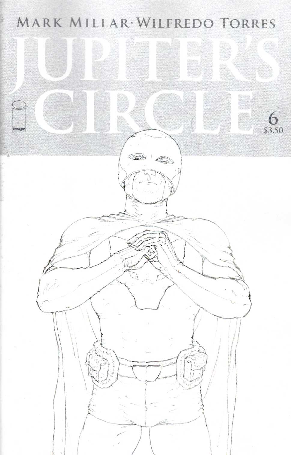 Jupiters Circle #6 Cover C- Quitely B&W [Image Comic] THUMBNAIL