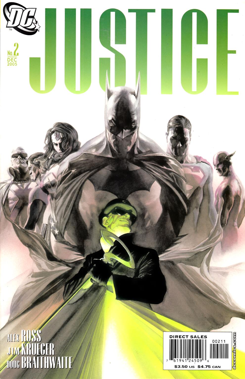 Justice #2 Fine (6.0) [DC Comic] LARGE