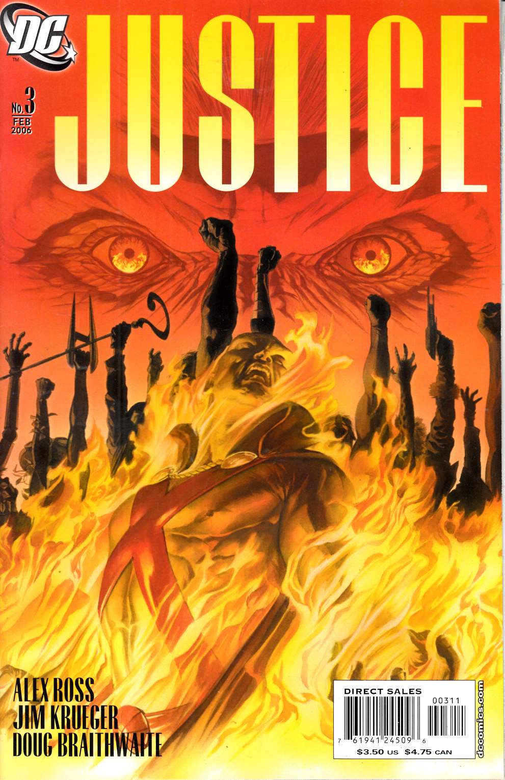 Justice #3 Fine (6.0) [DC Comic] LARGE