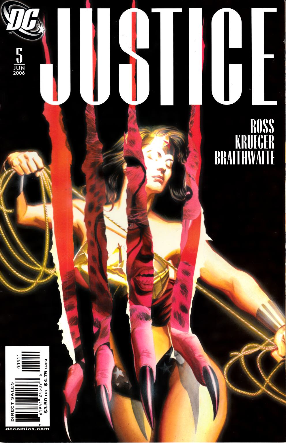 Justice #5 Fine (6.0) [DC Comic] THUMBNAIL