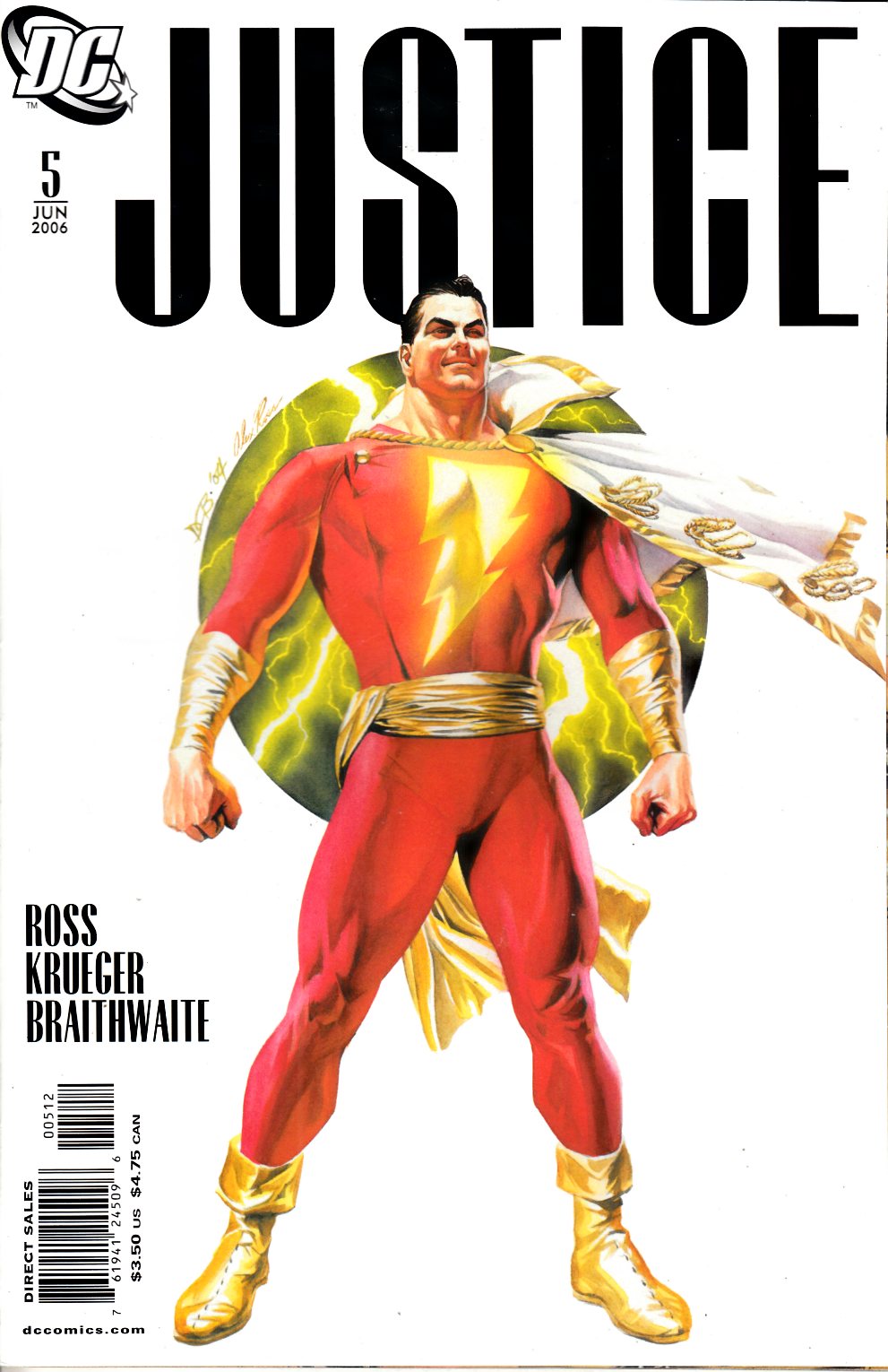 Justice #5 Second Printing Fine (6.0) [DC Comic] THUMBNAIL