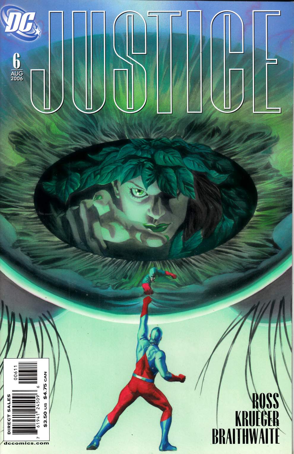 Justice #6 Fine (6.0) [DC Comic] LARGE