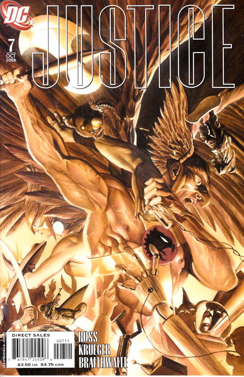 Justice #7 Fine (6.0) [DC Comic] LARGE