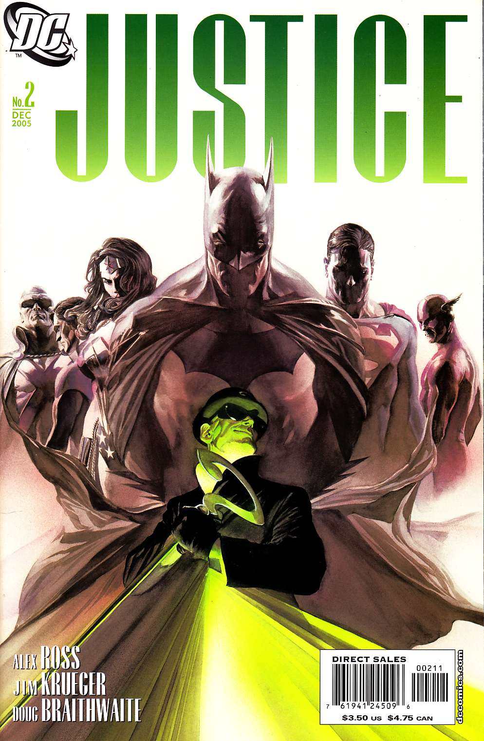 Justice #2 Near Mint (9.4) [DC Comic] THUMBNAIL