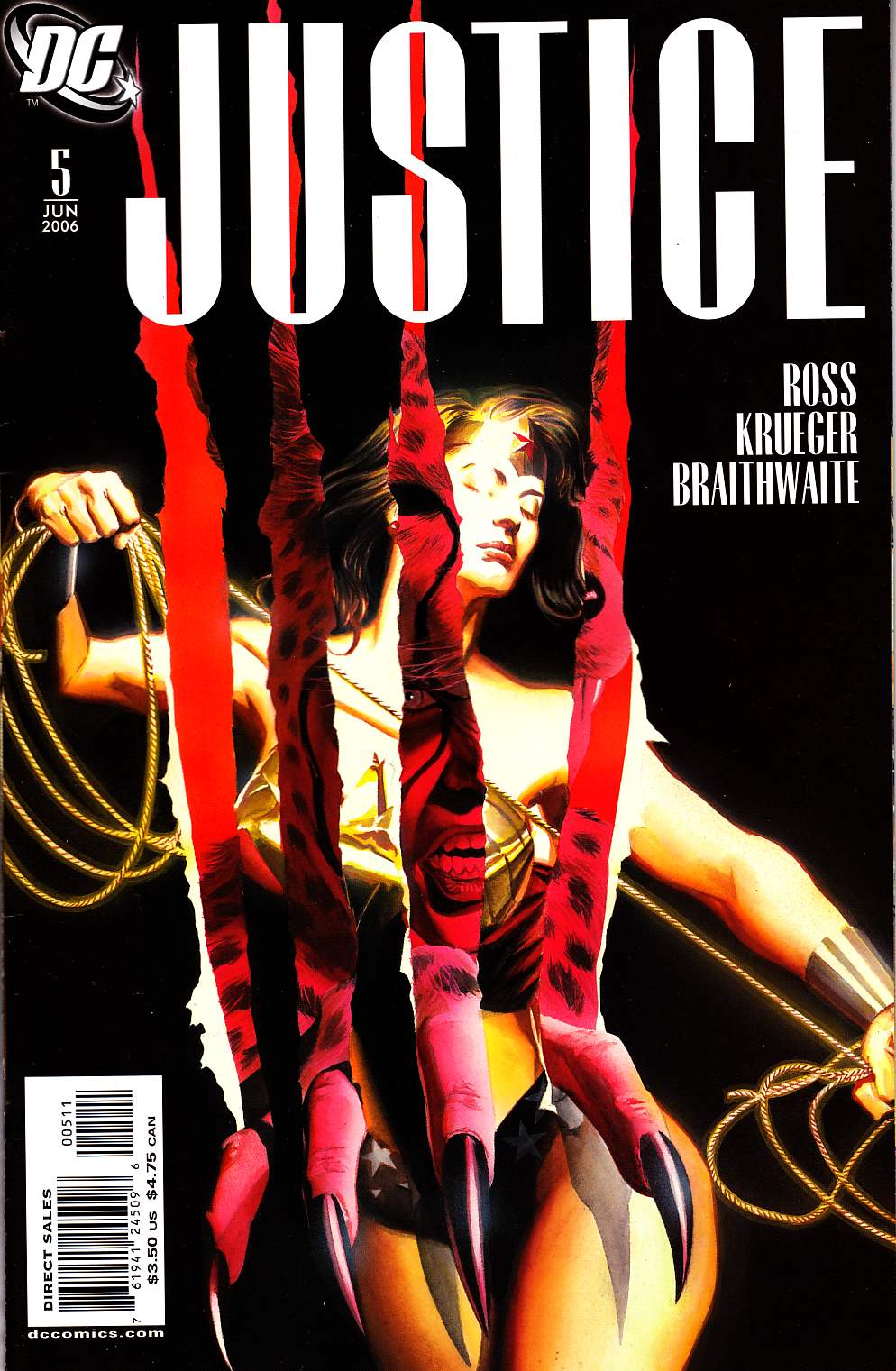 Justice #5 Near Mint (9.4) [DC Comic] THUMBNAIL