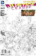 Justice League #20 B&W Variant Cover [DC Comic] THUMBNAIL