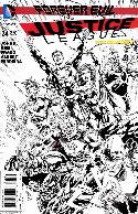 Justice League #24 B&W Variant Cover (Evil) [DC Comic] THUMBNAIL