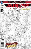 Justice League #25 Black & White Variant Cover (Evil) [DC Comic] THUMBNAIL