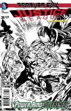 Justice League #26 Black & White Incentive Cover [Comic] LARGE