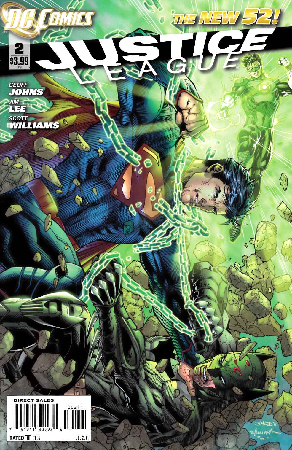 Justice League #2 Near Mint (9.4) [DC Comic] LARGE