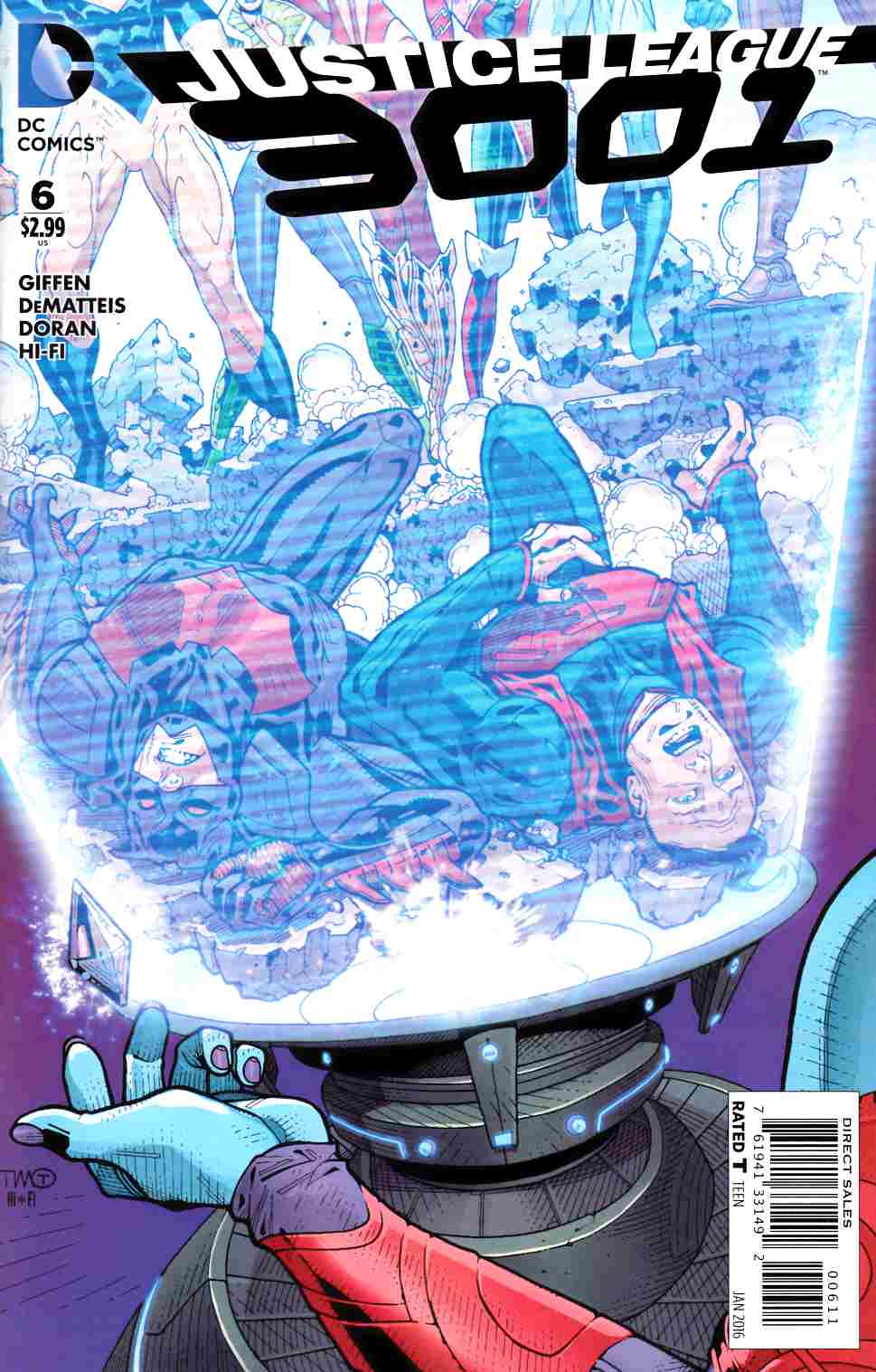 Justice League 3001 #6 Near Mint (9.4) [DC Comic] THUMBNAIL