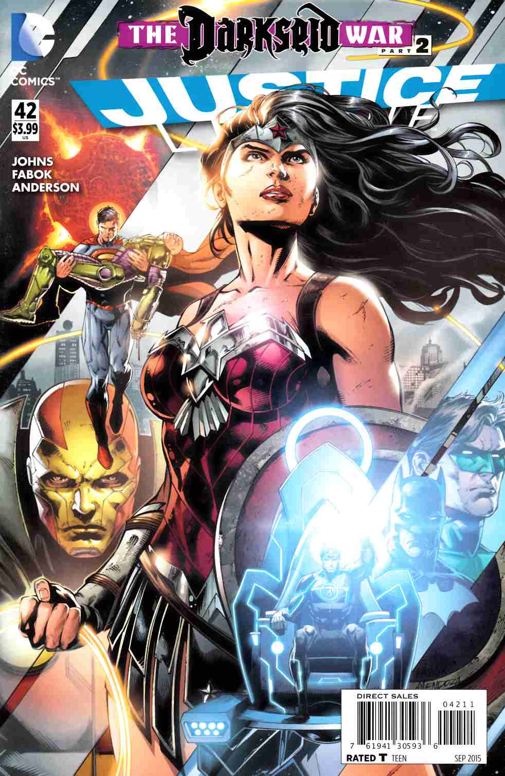 Justice League #42 Near Mint (9.4) [DC Comic] LARGE
