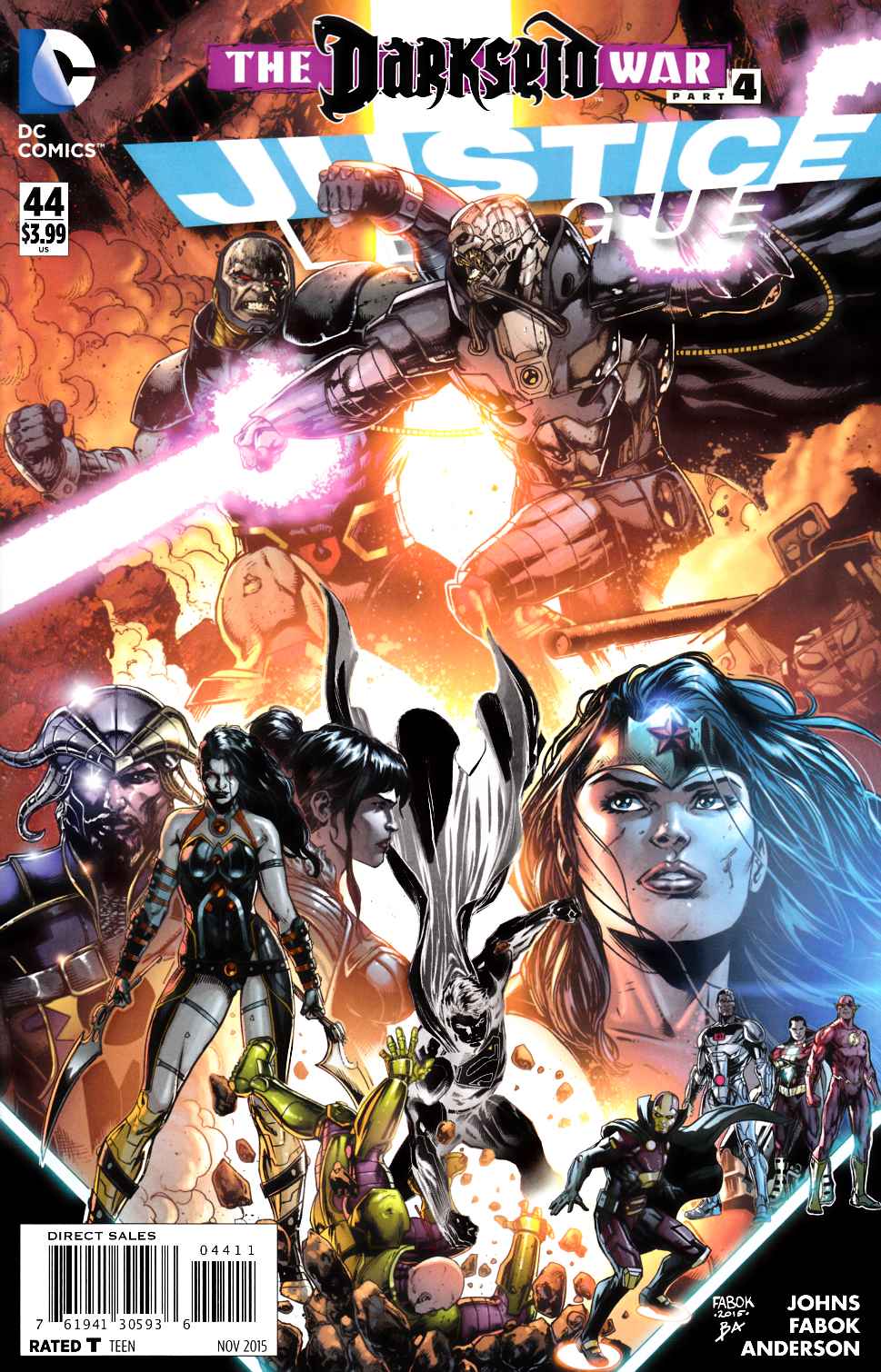 Justice League #44 Near Mint (9.4) [DC Comic] LARGE