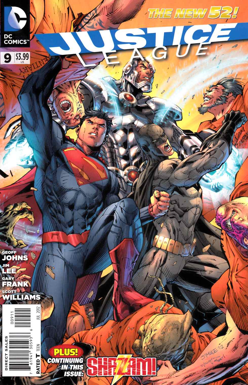 Justice League #9 Near Mint (9.4) [DC Comic] THUMBNAIL