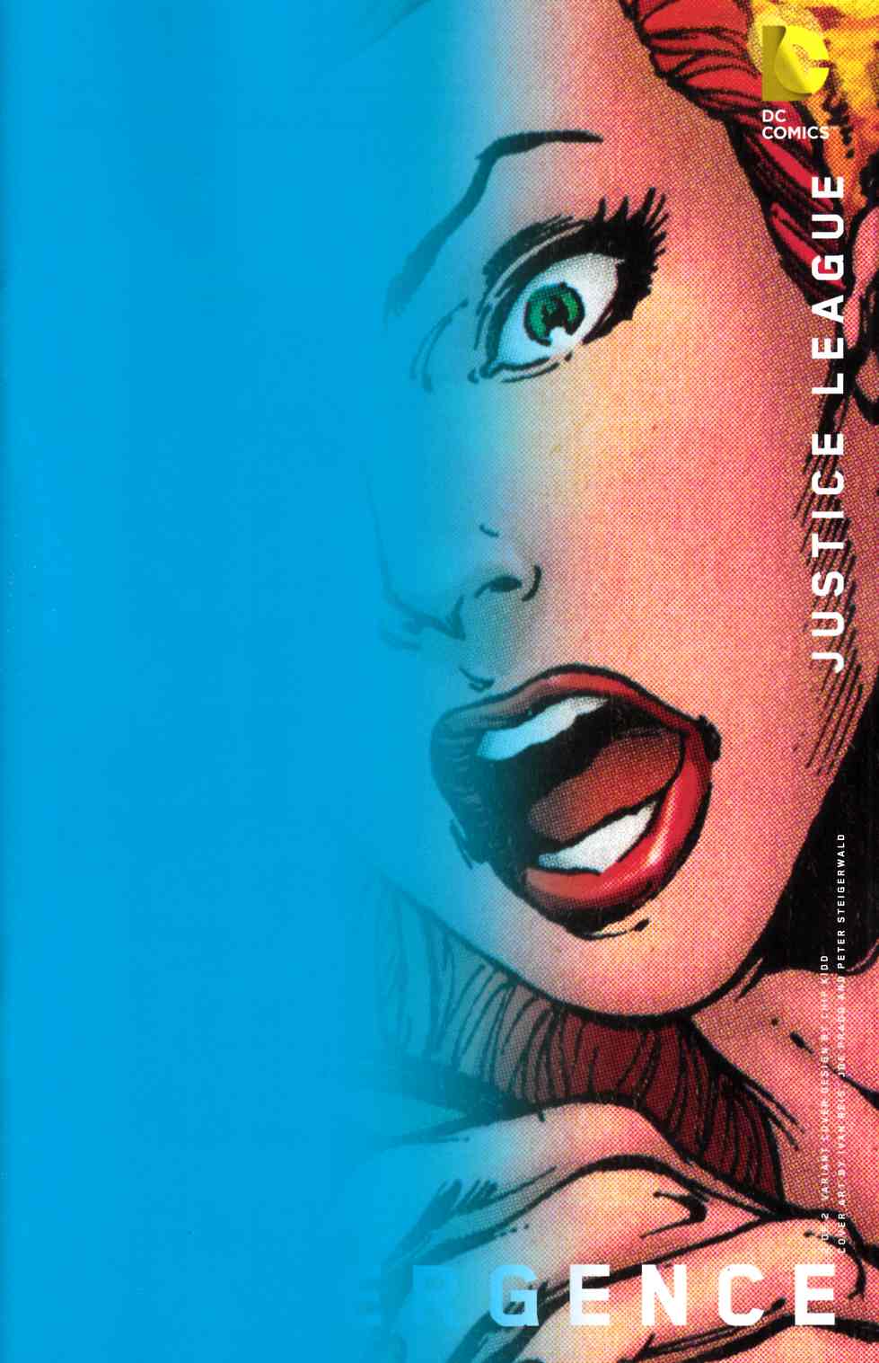 Convergence Justice League #2 Chip Kidd Variant Cover [DC Comic] THUMBNAIL