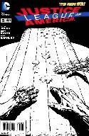 Justice League of America #5 Black & White Incentive Cover [Comic] THUMBNAIL