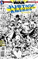 Justice League of America #6 Black & White Incentive Cover [Comic] THUMBNAIL