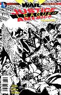 Justice League of America #7 Black & White Incentive Cover [Comic] THUMBNAIL