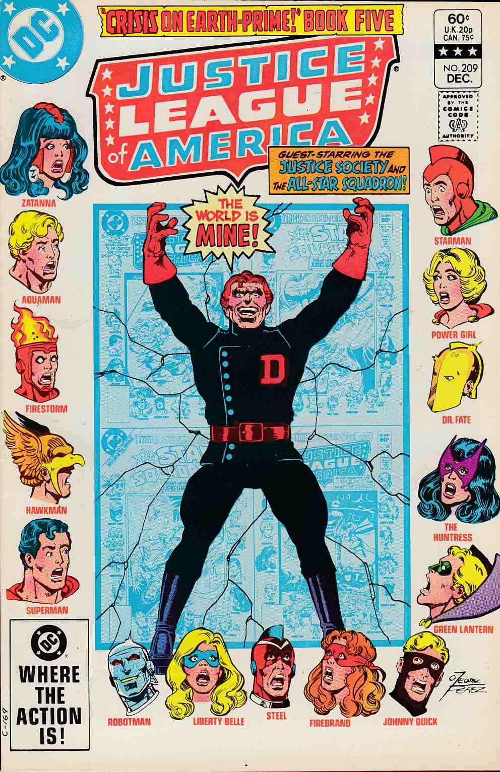 Justice League of America #209 Very Fine (7.0) [DC Comic] THUMBNAIL