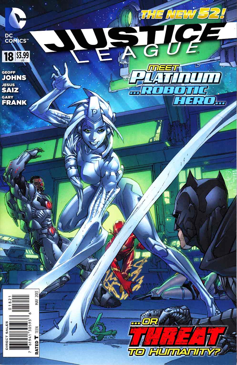 Justice League #18 Kuder Variant Cover [DC Comic] LARGE
