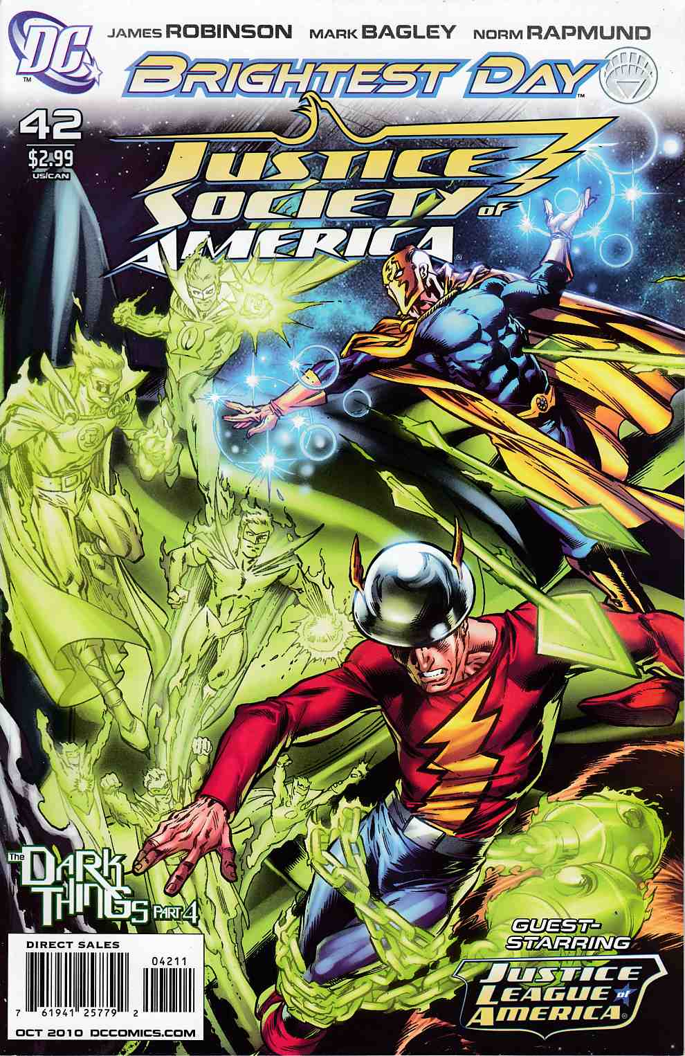 Justice Society of America #42 Near Mint (9.4) [DC Comic] THUMBNAIL