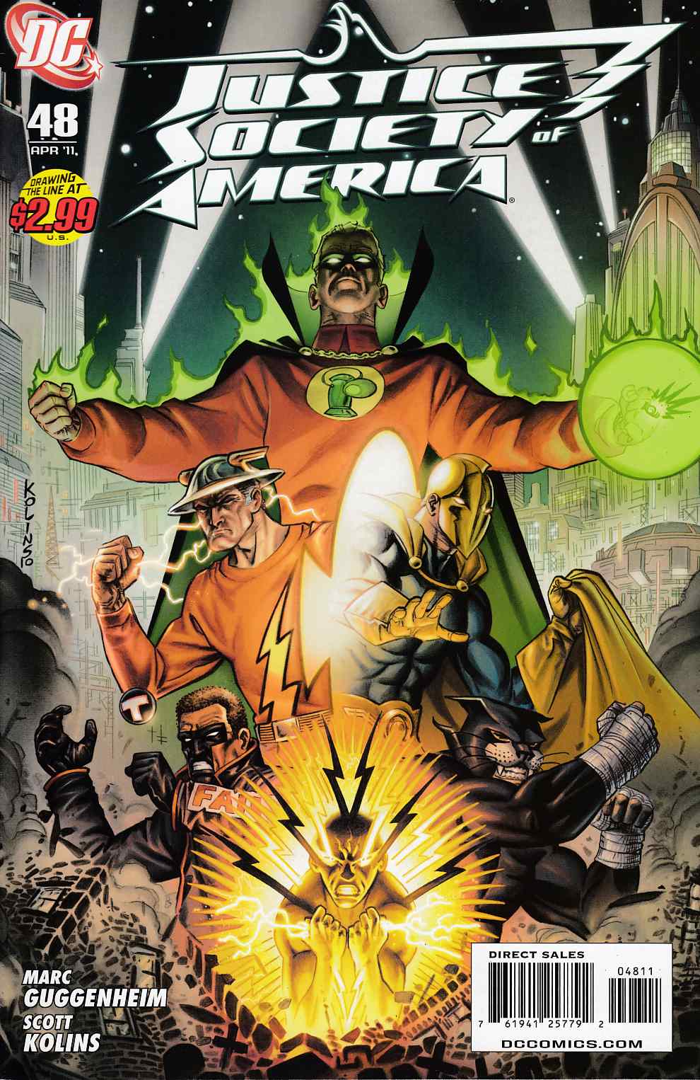 Justice Society of America #48 Very Fine (8.0) [DC Comic] THUMBNAIL