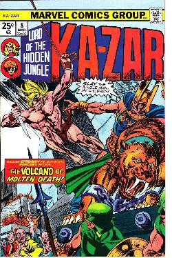 Ka-Zar #8 [Marvel Comic] LARGE
