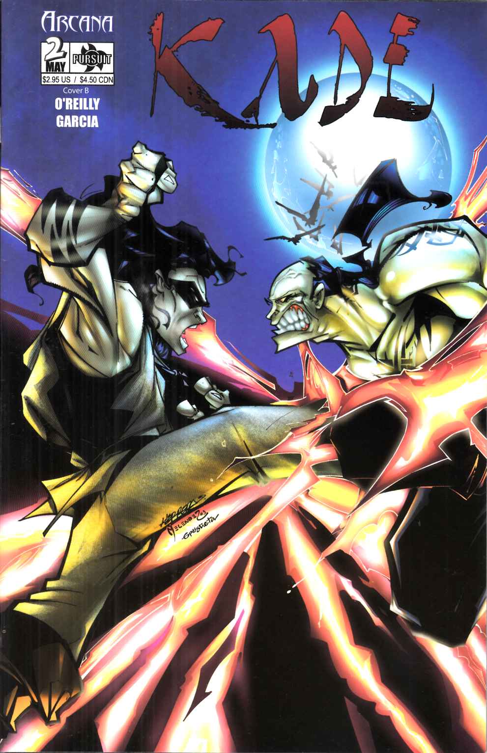 Kade Pursuit #2 Cover B Near Mint (9.4) [Arcana Comic] THUMBNAIL