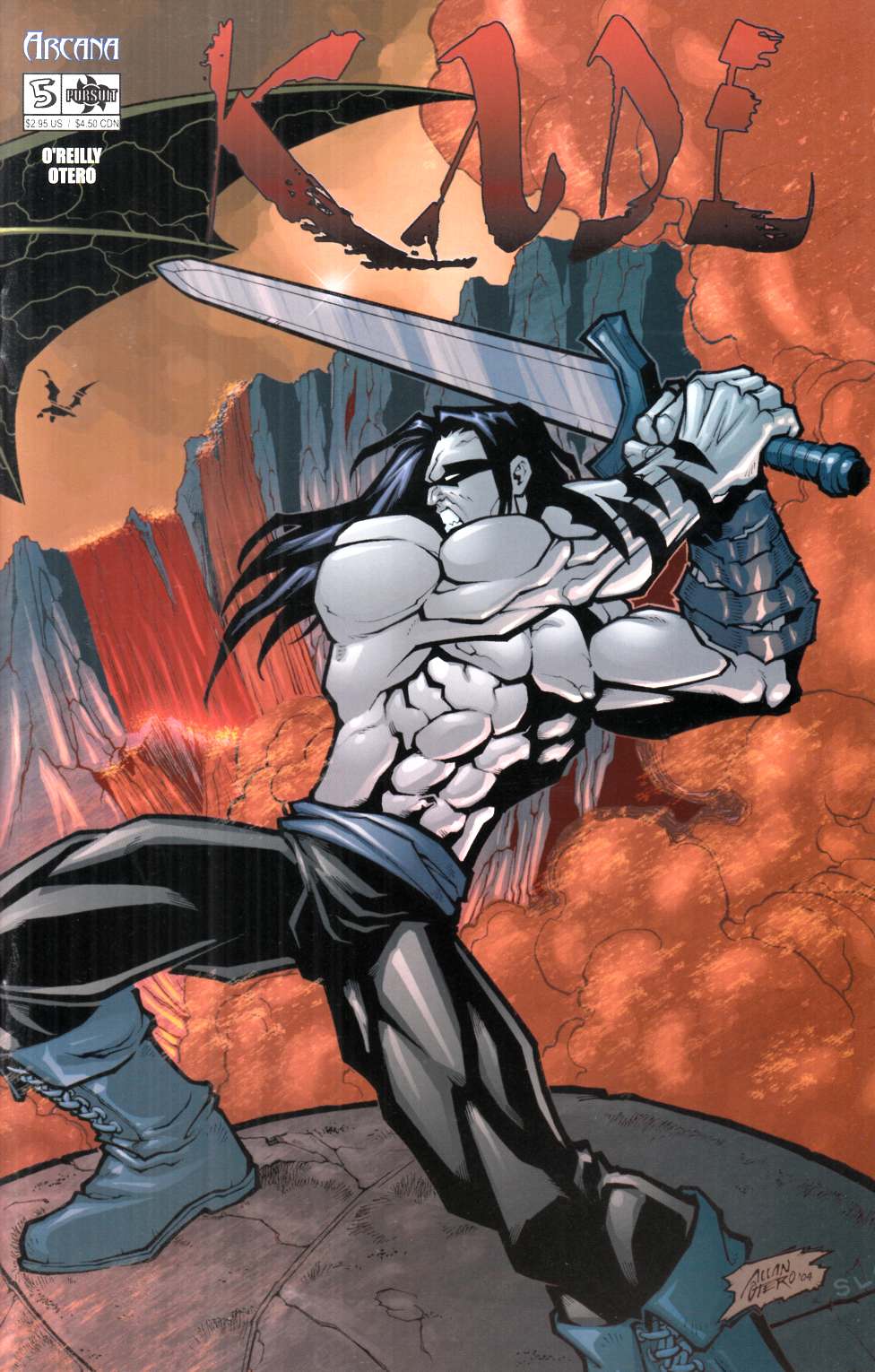 Kade Pursuit #5 Near Mint (9.4) [Arcana Comic] THUMBNAIL