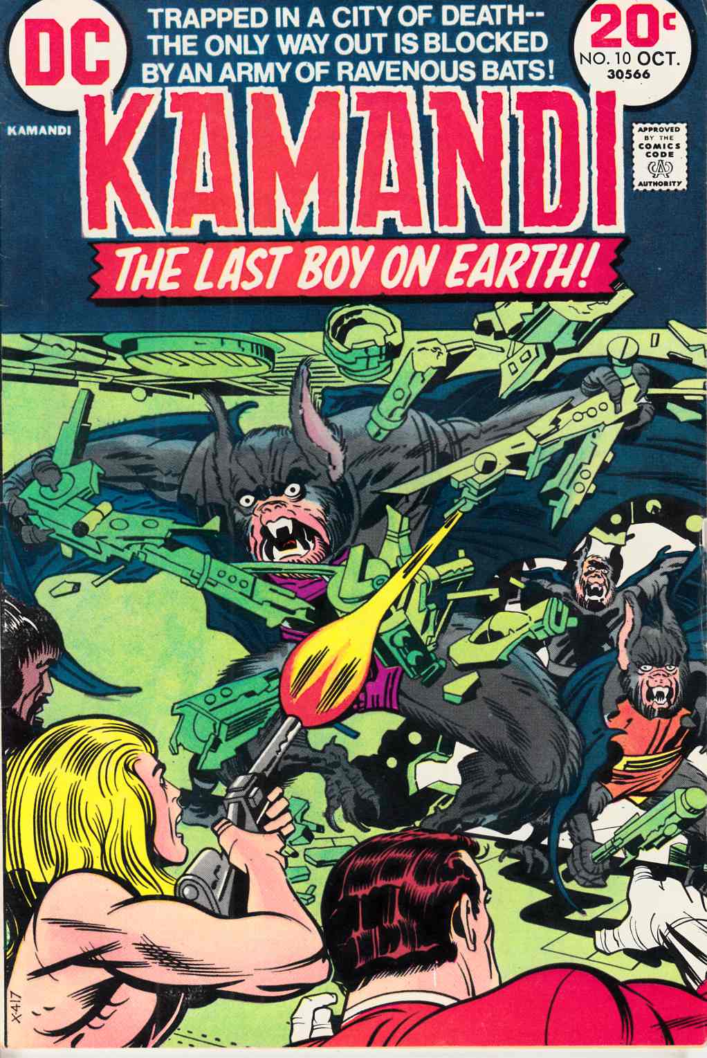 Kamandi el último Niño En La Tierra Comic Book #37 DC Comics 1976 Fine 