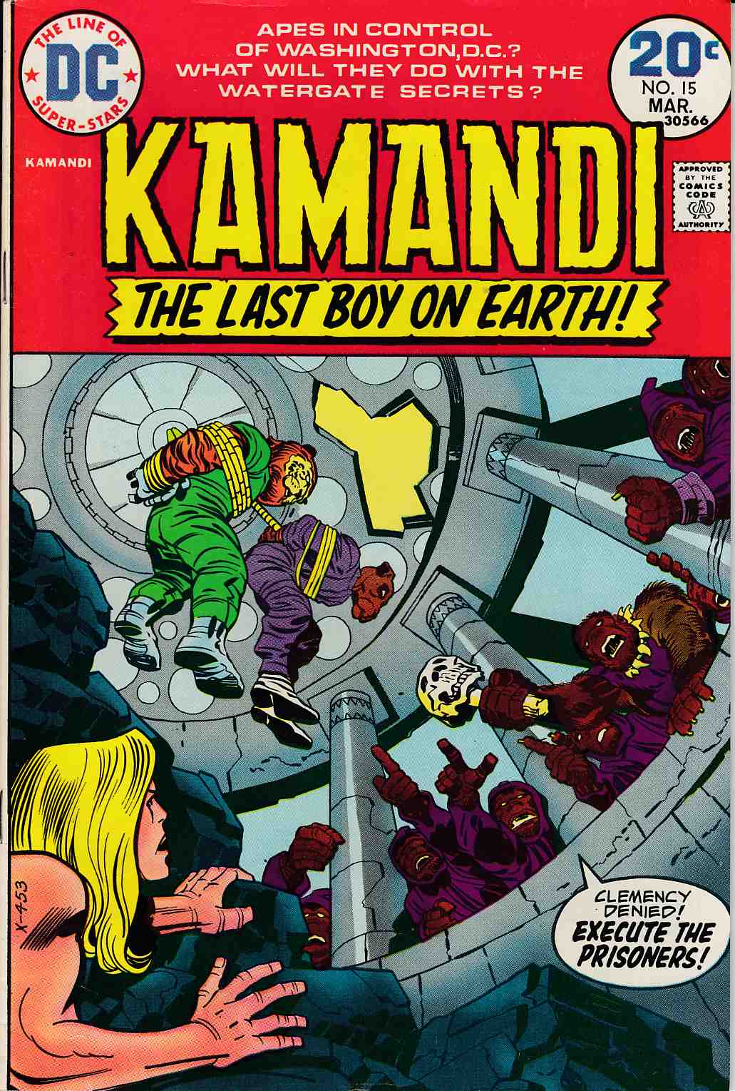 Kamandi the Last Boy On Earth #15 Very Fine Minus (7.5) [DC Comic] THUMBNAIL