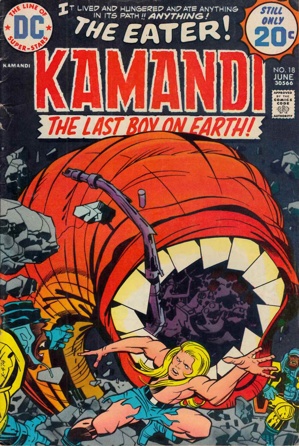 Kamandi the Last Boy On Earth #18 Good/Very Good (3.0) [DC Comic] LARGE