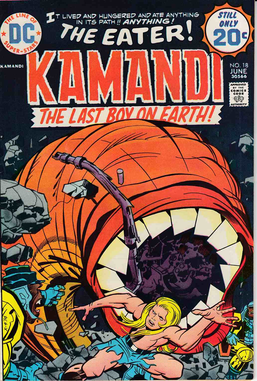Kamandi the Last Boy On Earth #18 Very Fine/Near Mint (9.0) [DC Comic] LARGE