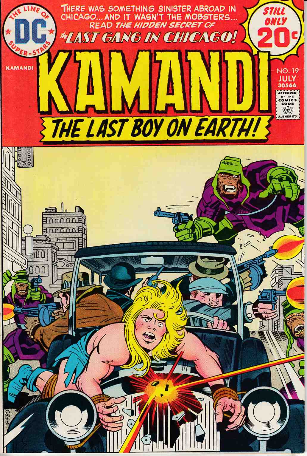 Kamandi the Last Boy On Earth #19 Very Fine/Near Mint (9.0) [DC Comic] LARGE