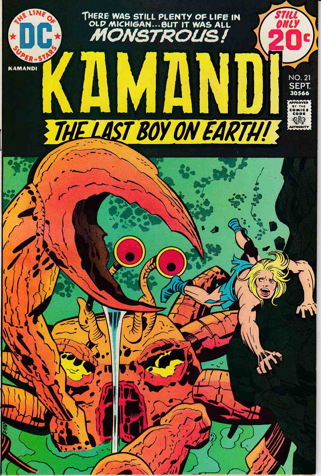 Kamandi the Last Boy On Earth #21 Very Fine/Near Mint (9.0) [DC Comic] THUMBNAIL