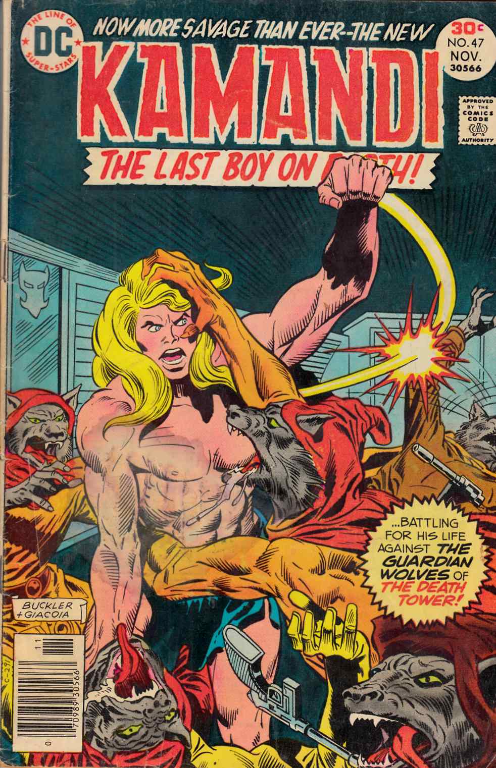 Kamandi the Last Boy On Earth #47 Good (2.0) [DC Comic] LARGE