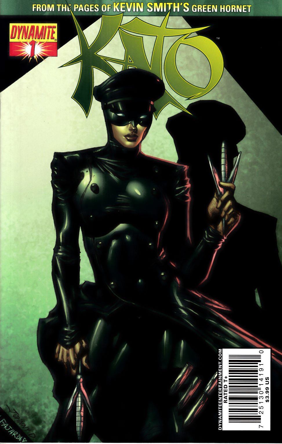 Kato #1 Desjardins Variant Cover Near Mint (9.4) [Dynamite Comic] LARGE