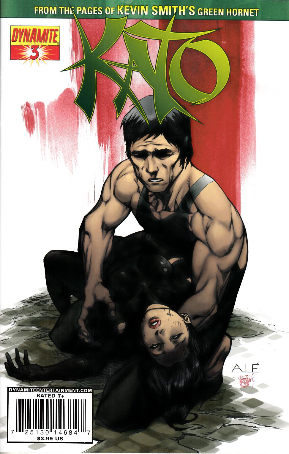 Kato #3 Garza Variant Cover Near Mint (9.4) [Dynamite Comic] THUMBNAIL