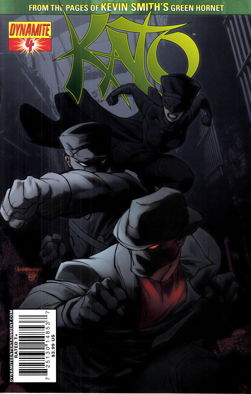 Kato #4 Garza Variant Cover Very Fine (8.0) [Dynamite Comic] THUMBNAIL