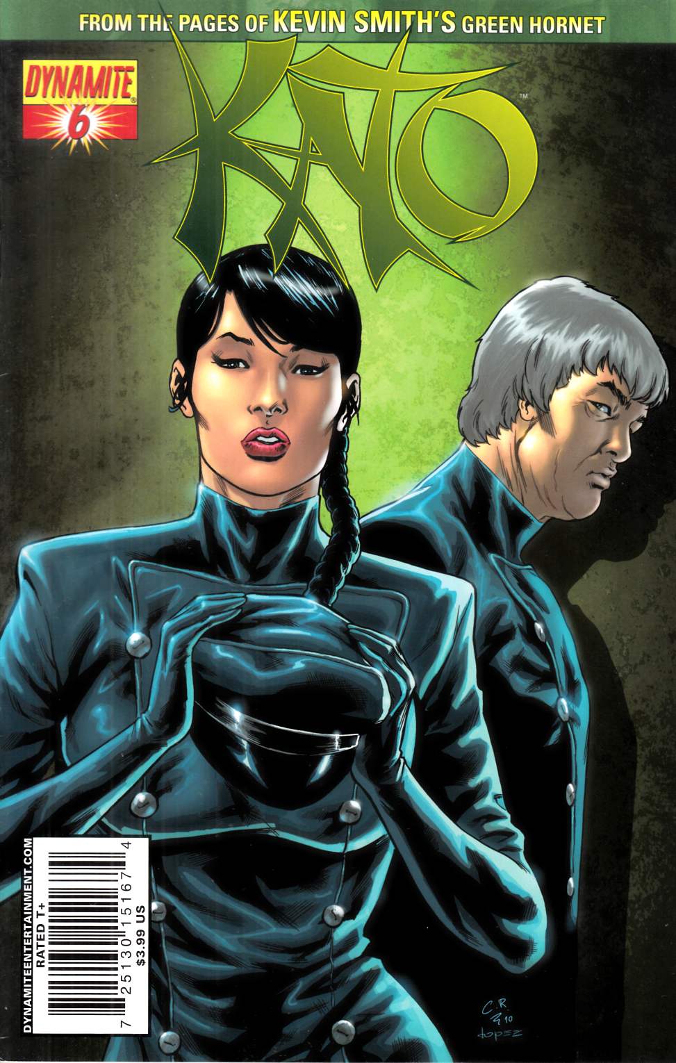 Kato #6 Rafael Variant Cover (8.0) [Dynamite Comic] THUMBNAIL