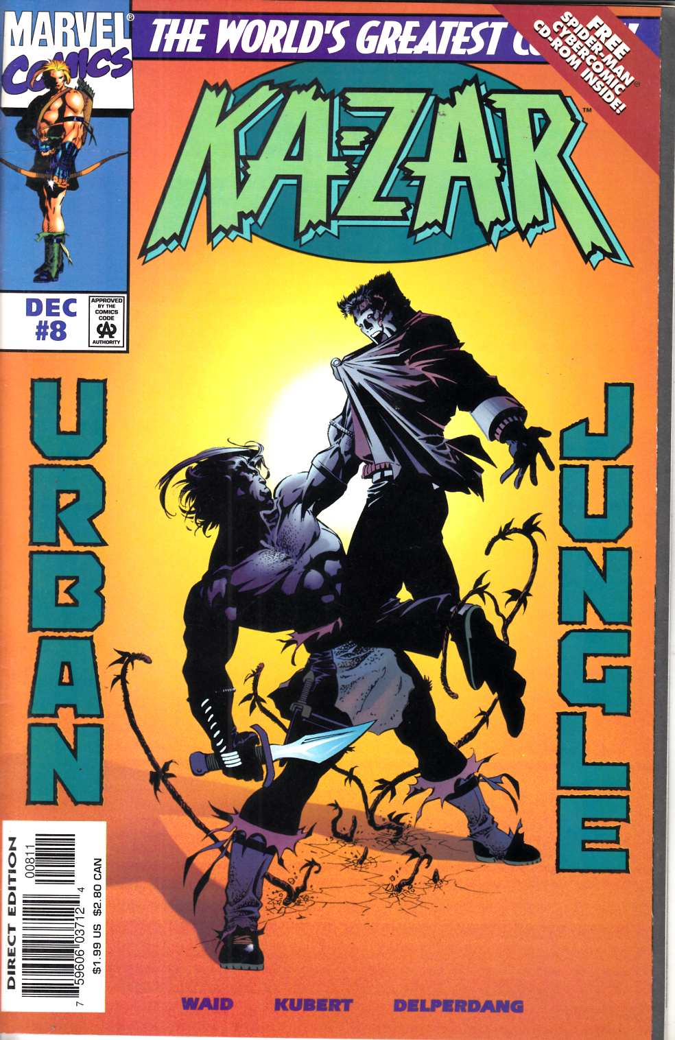 Ka-Zar #8 Very Fine (8.0) [Marvel Comic] THUMBNAIL