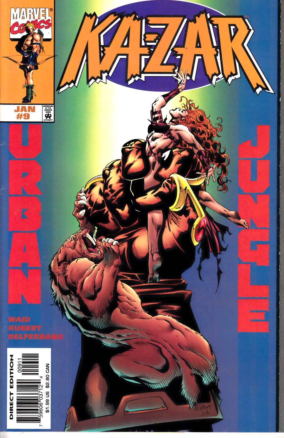 Ka-Zar #9 Very Fine (8.0) [Marvel Comic] LARGE