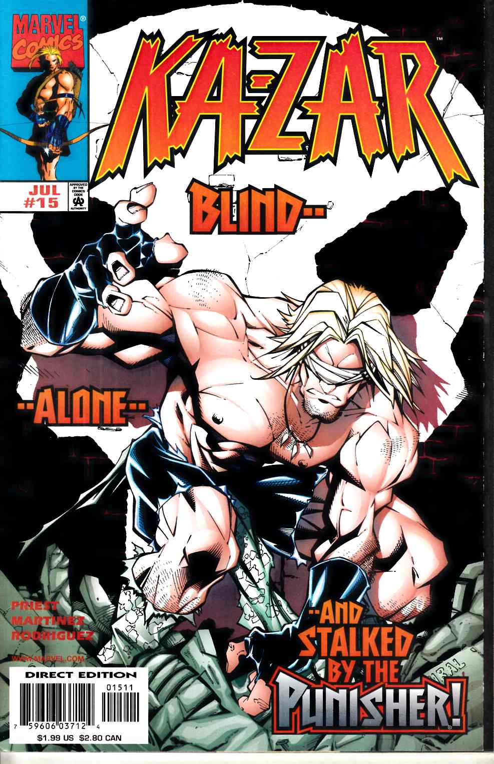 Ka-Zar #15 Fine (6.0) [Marvel Comic] THUMBNAIL
